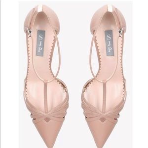 SJP Sarah Jessica Parker Nude Carrie Heels